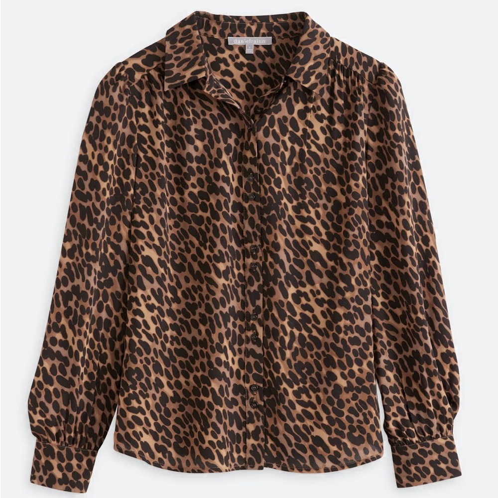 NWT DANIEL RAINN Zaro Button Up Blouse